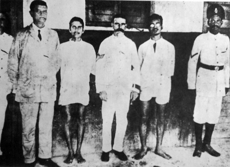 Kanailal and Satyen Bose after assassinating Naren