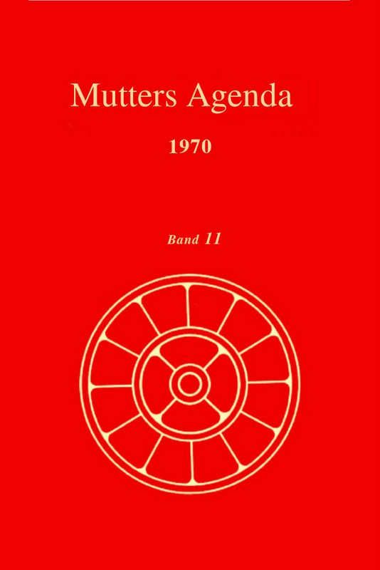 Mutters Agenda 1970 - German translation of Mother's Agenda