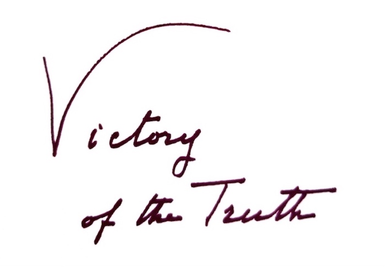 Victory of the Truth