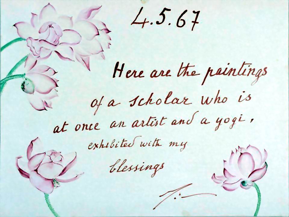 The Mother's Blessing on Hu Hsu's exhibition