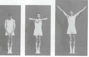 Body warming movements - Illustration 2