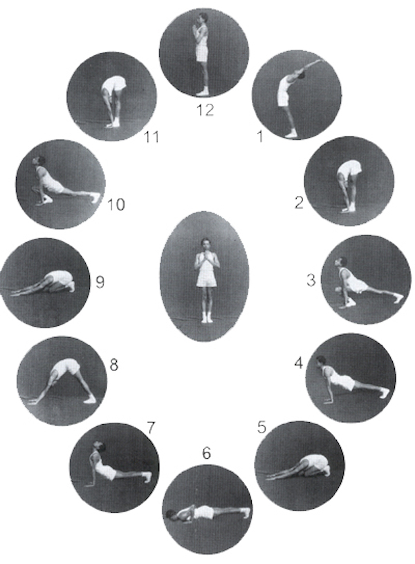 Surya Namaskar - Illustrations