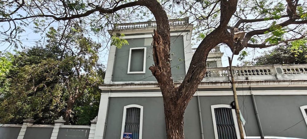 View of the street on which Nanteuil stands