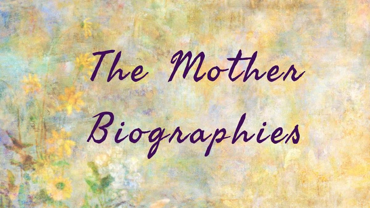 my mother biography in english