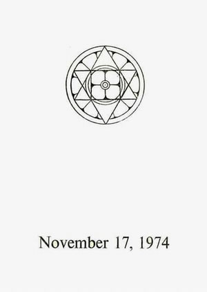 Darshan Message of 17 November 1974