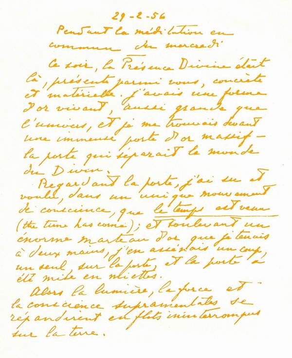 Darshan Message of 29 Februray 1980