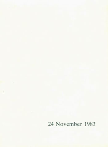 Darshan Message of 24 November 1983