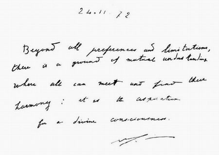 Darshan Message of 24 November 1984