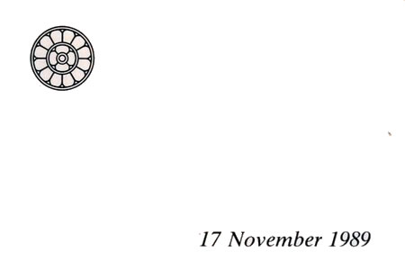 Darshan Message of 17 November 1989