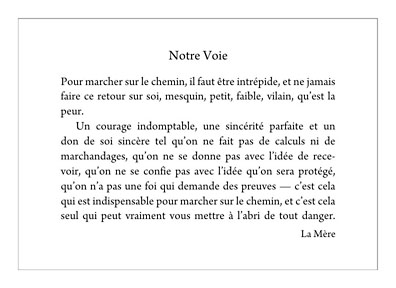 Darshan Message of 17 November 2009