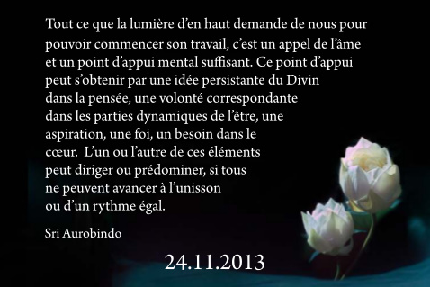 Darshan Message of 24 November 2013