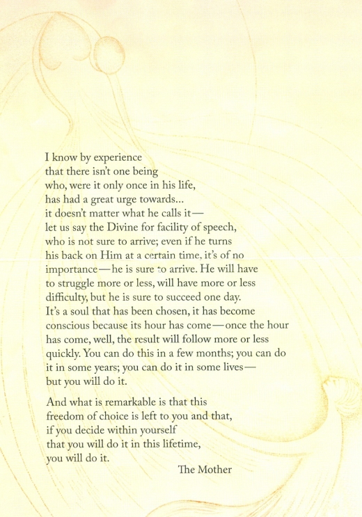 Darshan Message of 24 April 2014