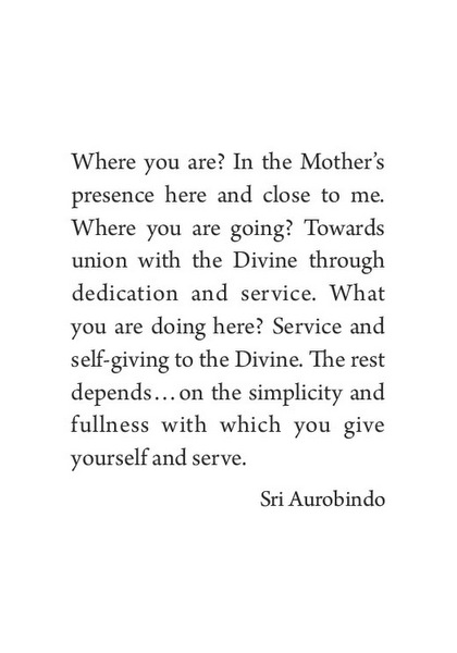 Darshan Message of 24 November 2018