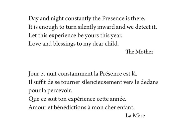 Darshan Message of 1 January 2019